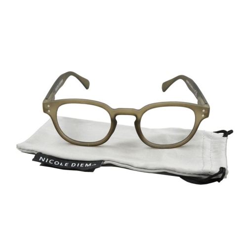 Nicole Diem reading glasses 1.00dpt Romeo BB light grey buy online