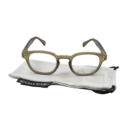 Nicole Diem reading glasses 2.00dpt Romeo BB light grey