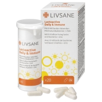 Livsane Lactoactive Daily & Immune Dose 20 Stück