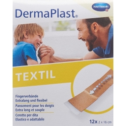 Dermaplast Textil 12 Fingerverbandpflaster