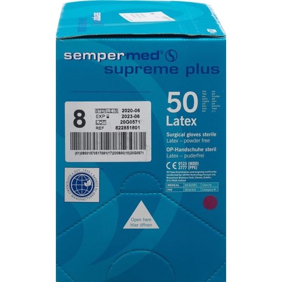 Sempermed Supreme Plus Op Handschu 8 St 50 Paar buy online