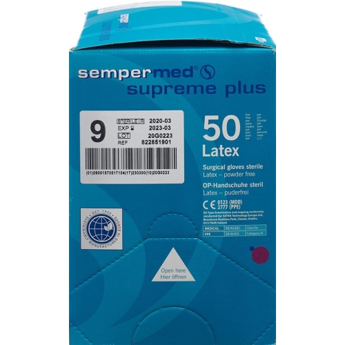 Sempermed Supreme Plus Op Handschu 9 St 50 Paar buy online