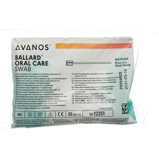 Ballard Mundpflegestäbchen Beutel 20 Stück buy online