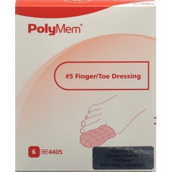 PolyMem finger / toe association XXL No.5 6 pcs