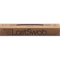 Lastswab Basic Wiederverw Wattestäbchen Schwarz